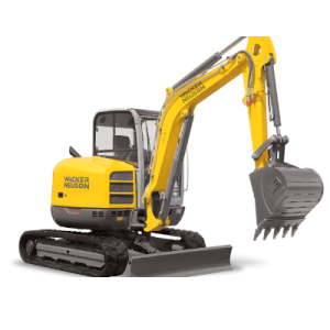 Tracked Conventional Mini Excavator EZ53 (Delivery only or tandem dual 20k trailer only)