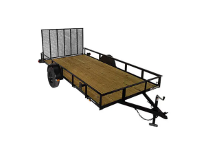 Triple Crown 6X14 Single Axle Utility Trailer