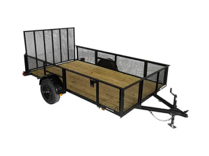 Triple Crown 6X10 Single Axle Utility Trailer w/ 2' Mesh
