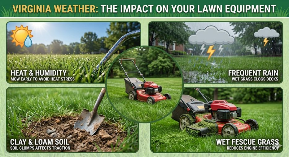Florida Weather: The Impact on Your Lawn Equipment