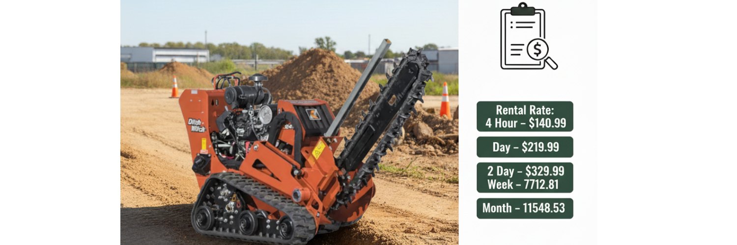How Much Does It Cost to Rent a Ditch Witch